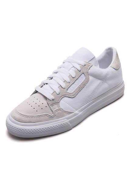 Tenis Lifestyle Blanco-Gris adidas Originals Continental Vulc
