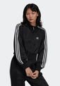Chaqueta Negro-Gris adidas Originals SST Adicolor Classics High-Shine de adidas Originals