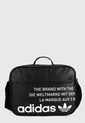 Bolso Manos Libres Negro-Blanco adidas Originals Airliner Vintage de adidas Originals