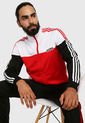 Chaqueta Rojo-Blanco-Negro adidas Originals Firebird SplitI de adidas Originals