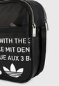 Bolso Manos Libres Negro-Blanco adidas Originals Airliner Vintage de adidas Originals