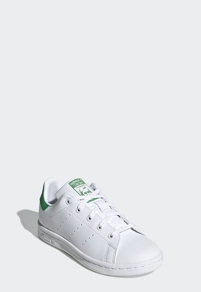 Tenis Lifestyle Blanco-Verde adidas Kids Stan Smith
