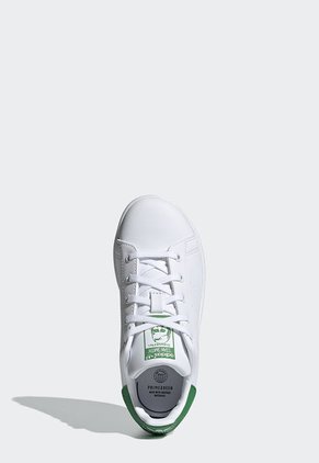Tenis Lifestyle Blanco-Verde adidas Kids Stan Smith