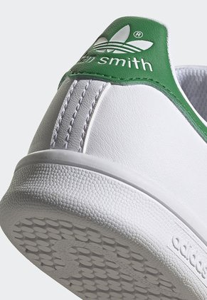 Tenis Lifestyle Blanco-Verde adidas Kids Stan Smith