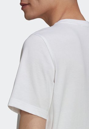 Camiseta Blanco-Verde adidas Originals Adicolor Classics Trifolio