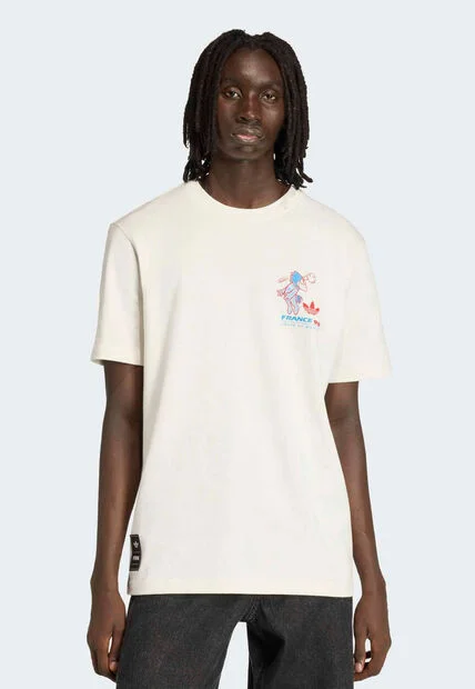 Camiseta adidas Originals Copa Mundial de la FIFA 26 Mascota Footix Marfil