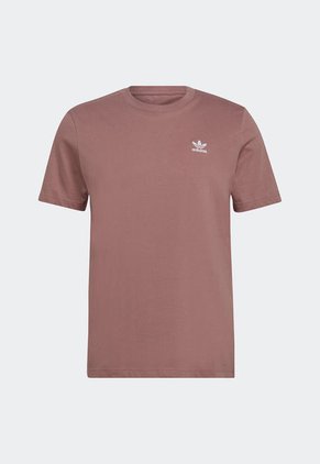 Camiseta Lila-Blanco adidas Originals Trifolio Adicolor Essentials