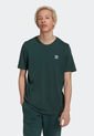 Camiseta Verde-Blanco adidas Originals Trifolio Adicolor Essentials de adidas Originals