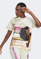 Camiseta Beige-Multicolor adidas Originals Thebe Magugu de adidas Originals