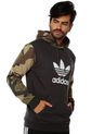 Buzo Gris-Verde-Cafe adidas Originals Camo Oth Hoody de adidas Originals