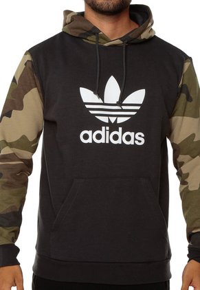 Buzo Gris-Verde-Cafe adidas Originals Camo Oth Hoody