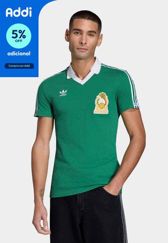 Camiseta adidas Originals Local Selección Nacional de México 1986 Verde adidas Originals