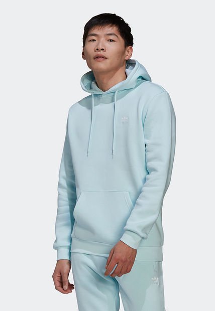 Trefoil Outlet Felpa Trefoil Asics Hoodie Celeste-Blanco Adidas
