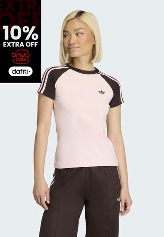 Camiseta adidas Originals Rosa adidas Originals
