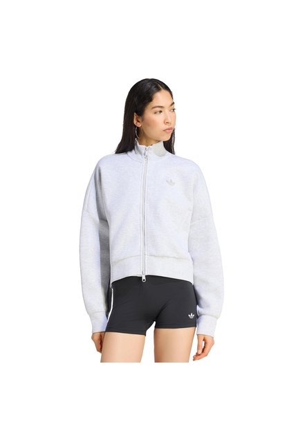Chaquetas De Sudadera Urbano Adicolor Adultos Gris
