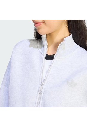 Chaquetas De Sudadera Urbano Adicolor Adultos Gris