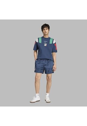 Camisetas Adidas Originals Hombre Italia Equipment - Azul