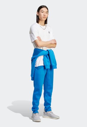 Camiseta Blanco-Negro adidas Originals Essentials Trifolio