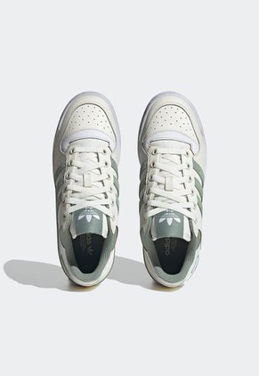 Tenis Lifestyle Blanco-Marfil-Verde adidas Originals Forum Bold
