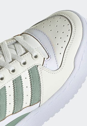 Tenis Lifestyle Blanco-Marfil-Verde adidas Originals Forum Bold