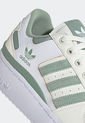 Tenis Lifestyle Blanco-Marfil-Verde adidas Originals Forum Bold de adidas Originals