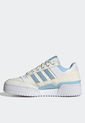Tenis Lifestyle Blanco-Marfil-Celeste adidas Originals Forum Bold de adidas Originals