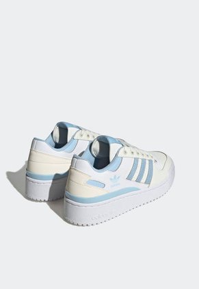 Tenis Lifestyle Blanco-Marfil-Celeste adidas Originals Forum Bold