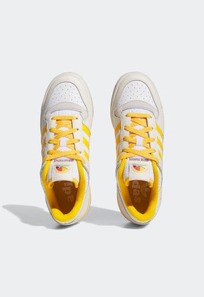 Tenis Lifestyle Marfil-Amarillo-Café adidas Originals Forum Low CL
