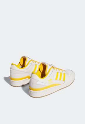 Tenis Lifestyle Marfil-Amarillo-Café adidas Originals Forum Low CL
