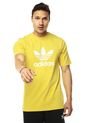 Camiseta Mostaza adidas Originals Trefoil T-Shirt de adidas Originals