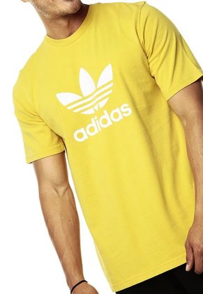 Camiseta Mostaza adidas Originals Trefoil T-Shirt
