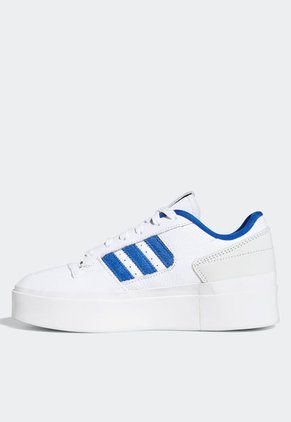 Tenis Lifestyle Blanco-Azul-Dorado adidas Originals Forum Bonega