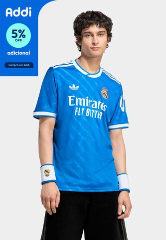 Camiseta Real Madrid 25/26 adidas Originals Azul adidas Originals