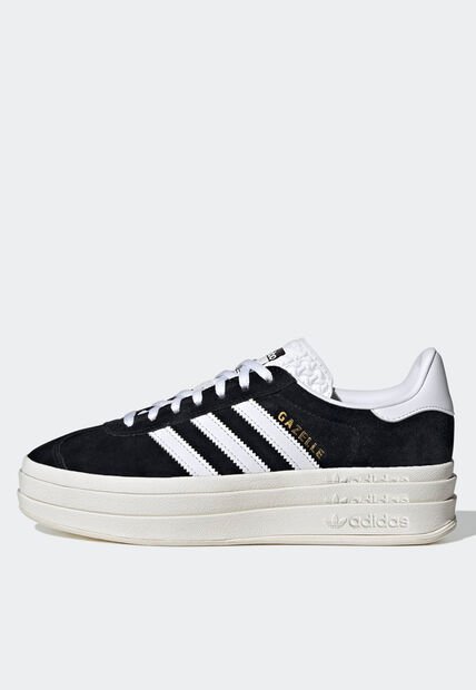 Tenis adidas Originals Gazelle Bold Negro
