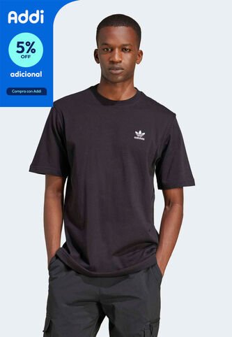 Camiseta adidas Originals Essentials Trefoil Negro adidas Originals