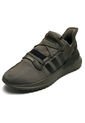 Tenis Running Verde oliva-Negro adidas Originals U-Path Run de adidas Originals