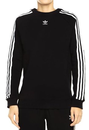 Buzo Negro adidas Originals Trf Crew Sweat