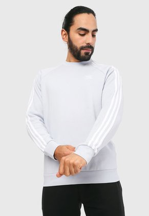 Buzo Azul-Blanco adidas Originals Classics 3 Rayas