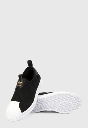 Tenis Lifestyle Negro-Blanco adidas Originals Superstar Slip On W