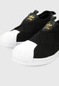 Tenis Lifestyle Negro-Blanco adidas Originals Superstar Slip On W de adidas Originals