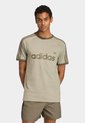 Camiseta adidas Originals Ringer 3 Rayas Beige de adidas Originals