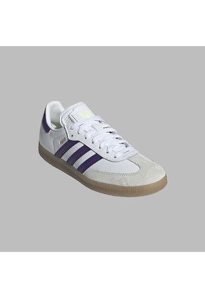 Tenis Adidas Hombre Samba Messi IN - Blanco-Purpura