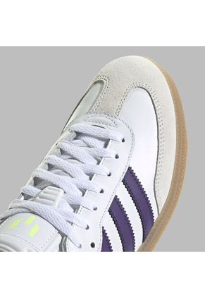 Tenis Adidas Hombre Samba Messi IN - Blanco-Purpura