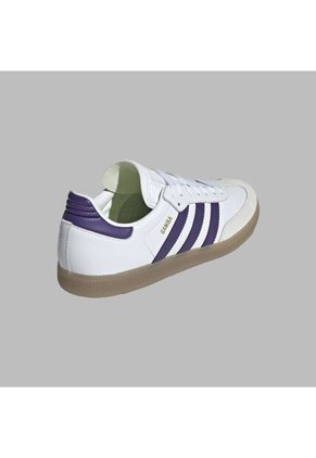 Tenis Adidas Hombre Samba Messi IN - Blanco-Purpura