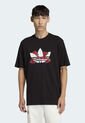 Camiseta adidas Originals Serie Trifolio Roses Negro de adidas Originals