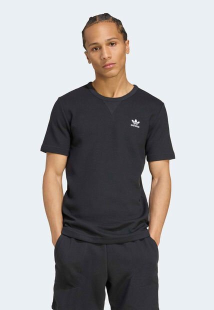 Camiseta adidas Originals Essentials Waffle Negro