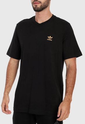 Camiseta Negro adidas Originals Triofilo Adicolor Essentials