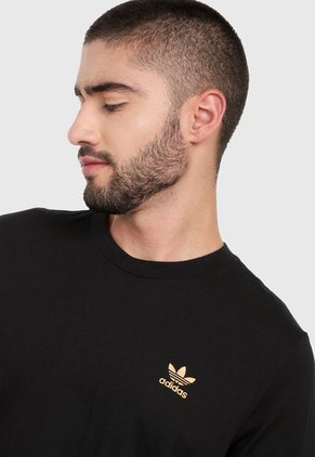 Camiseta Negro adidas Originals Triofilo Adicolor Essentials