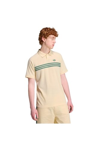 Camiseta Amarillo Adidas Polo Chest Stripes Amarillo adidas Originals