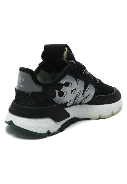 Tenis Lifestyle Negro-Blanco adidas Originals Nite Jogger W